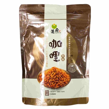 Image Curry Dry Soy Floss 莲厨 - 咖喱香酥 300grams