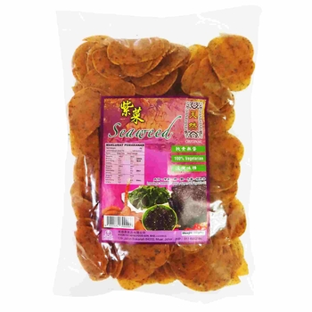 Image KY Original Seaweed Crackers 昆益 - 天然紫菜生片 350grams