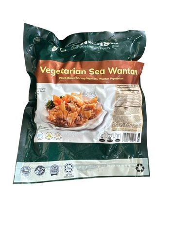 Image Ahimsa Sea Wantan 麦之素 - 鲜虾云吞(小) 300grams
