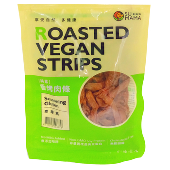 Image Roasted Vegan Jerky 素妈妈 - 香烤肉条 (原味) 100grams