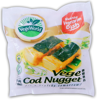 Image SY Veg Cod Nugget 三阳 - 素鳕鱼片 200grams