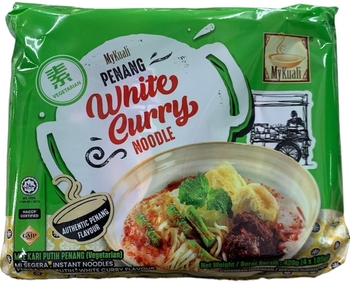 Image Mykuali Penang White Curry 我锅丽 - 白咖哩面 (4packet) 420grams