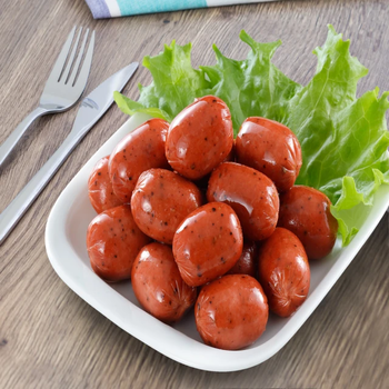 Image Vegefarm Black Pepper Mini Sausage 松珍素黑胡椒小香肠 (蛋素) 454g