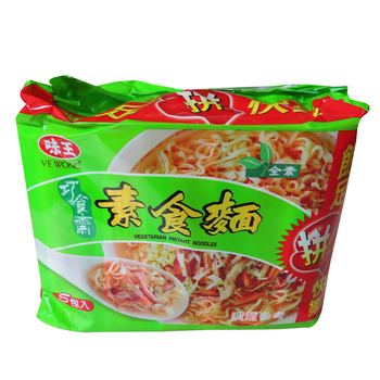 Image Vegetarian Instant Noodles 味王-素食面 90gx5pkt
