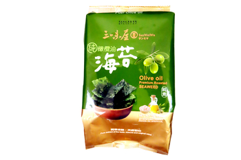 Image Olive Oil Premium Roasted Crispy Seaweed 三味屋-橄榄油海苔 15grams