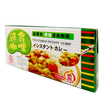 Image Kong Yen Vegetarian Instant Curry 工研 - 益寿多速食咖喱 (白) 125grams