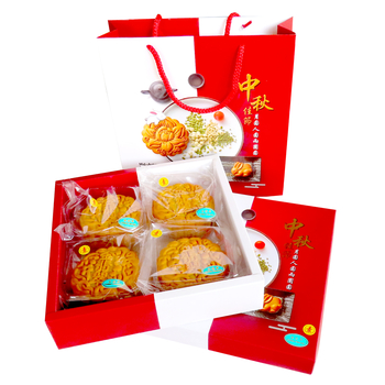 Image Emerald Mooncake 金翡翠月饼礼盒（纯素） 720grams