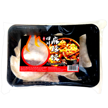 Image Sichuan Dumpling 慈航 - 素四川麻辣饺 280grams