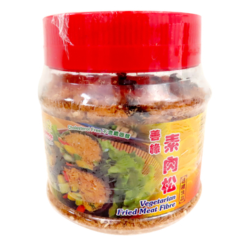 Image Vegetarian Fried Meat Fiber 善缘-肉松(罐) 300grams