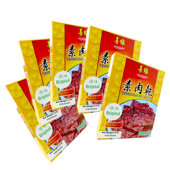Image Original BBQ Snacks mini 善缘迷你原味肉干 (Set of 5)