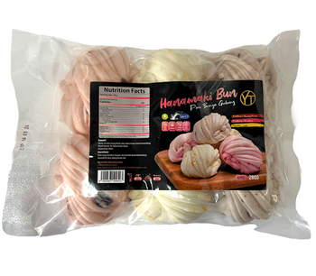 Image Hanamaki Bun 云天-三色花卷 280grams