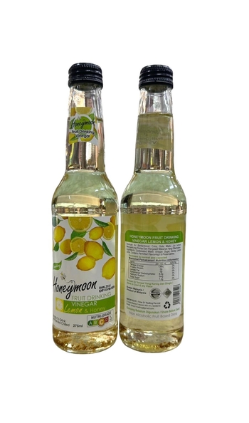 Image Honeymoon Fruit Drink Vinegar Lemon&Honey 柠檬蜂蜜醋 275ml