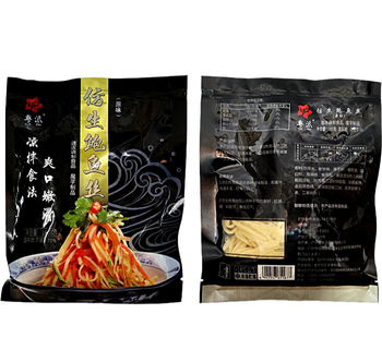 Image Vegetarian Qi Xiang Abalone Strips 粤派-素鲍鱼丝 180g