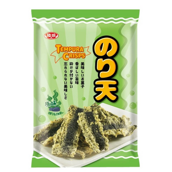 Image Tempura Seaweed Crisps Original 小浣熊原味天婦羅海苔餅 天妇罗海苔饼