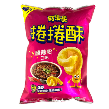 Image Szechuan Pea Crackers 可乐果捲捲酥-酸辣粉 