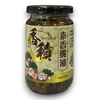 Image Xiang Ji Crispy Shredded Cabbage with Oil 香积香脆油 250grams