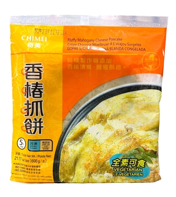 Image Chimei Chinese Pancake 奇美香椿抓饼(5pcs) 600g with Cedar