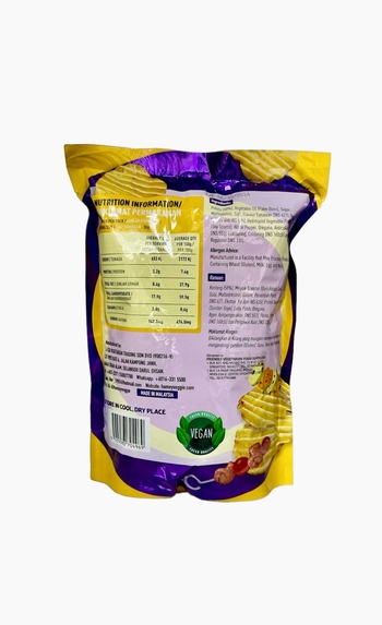 Image Vegan Crinkle Smoky Chips BBQ 烟熏薯片 60g
