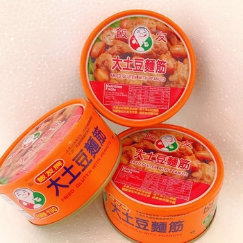 Image Fried Gluten With Peanuts 饭友 - 大土豆面筋 150grams