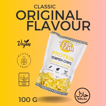 Image Tempeh Chips (Original) 天贝脆片 (原味) 100g