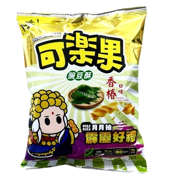 Image Pea Cracker (Chinese Toon) 联华 - 可乐果豌豆酥 (香椿) 88grams