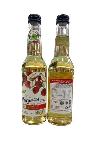 Image Honeymoon Fruit Drinking Vinegar Apple&Honey 苹果蜂蜜醋 275ml