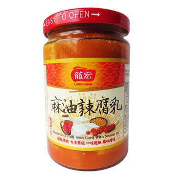 Image Sesame Oil Beancurd 龙宏 - 麻油辣腐乳 360 grams