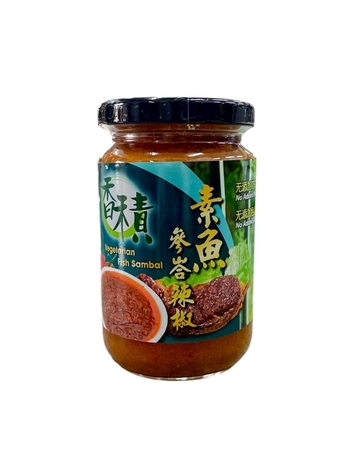 Image Xiang Ji Vegetarian Fish Sambal 香积素鱼参峇辣椒 290g