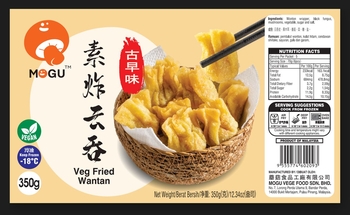 Image Veg Fried Wantan Mogu 素炸云吞(纯素) 350g