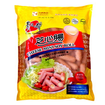 Image Vegetarian Cheese Mini Sausages 全广-芝心肠 600grams