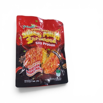 Image Spicy Mala Shredded Soya Protein 植物麻辣螺肉 100g