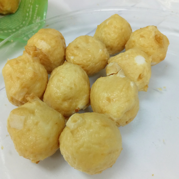 Image Vegefarm Vege Fried Squid Ball 松珍-花枝杨 454grams