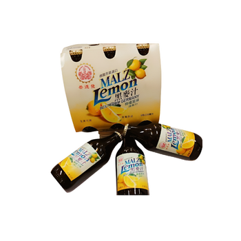 Image Lemon Malt Drink Bottle 崇德发 - 天然柠檬黑麦汁 (玻璃瓶） 1980grams