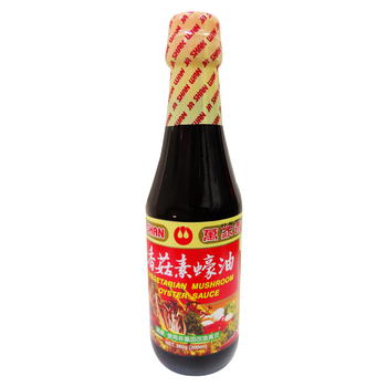 Image Vegetarian Mushroom Oyster Sauce 万家香-香菇蚝油(小) 300 grams