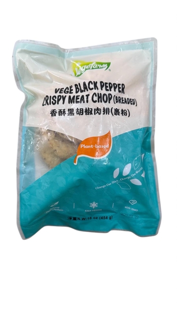 Image <a title="Vegefarm Black Pepper Crispy Meat Chop 松珍-香酥黑胡椒肉排 454 grams" href="https://www.friendlyvegetarian.com.sg/product/373/vegefarm-black-pepper-crispy-meat-chop-454-grams">Vegefarm Black Pepper Crispy Meat Chop 松珍-香酥黑胡椒肉排...</a>