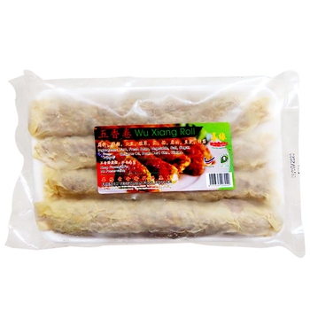 Image Wu Xiang Roll Vege Traditional Prawn Roll 善缘 - 五香卷 (4 pieces) 240grams