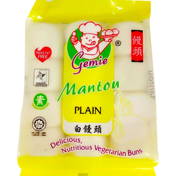 Image Genie Plain Mantou qimei 奇美 - 白馒头 (12 pieces) 180grams