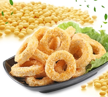 Image Ck Vegan Fried Calamari Fried squid ring 全广- 花枝圈 300 grams