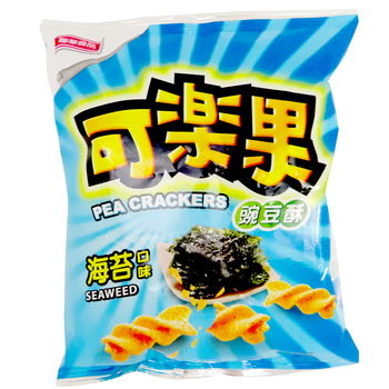 Image Pea Crackers (Seaweed) 联华 - 海苔可乐果 (12 packet) 684grams