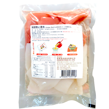 Image Konjac Red Cuttlefish and Calamary 旭家 - 蒟蒻双色墨鱼 300grams