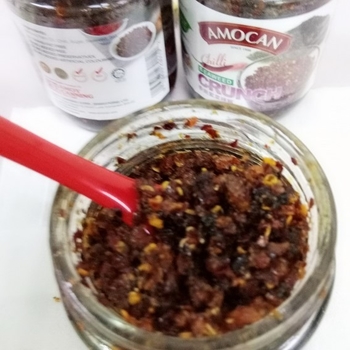 Image Amocan Seaweed Crunch Chilli 慈心 - 香脆紫菜辣椒(白)200grams