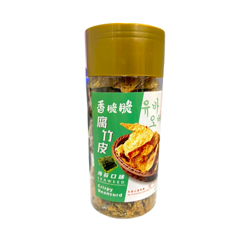 Image Crispy Beancurd Seaweed 腐竹先生-香脆脆腐竹皮（海苔） 80grams