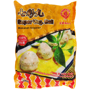 Image Vegetarian Super Ball 全家福-七彩鱼丸(大) 900grams