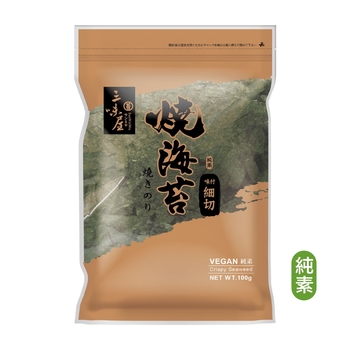 Image Vegan Crispy Seaweed 100 grams 三味屋調味細切