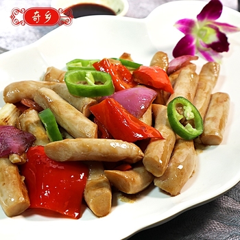 Image Qi Xiang Vegetarian Goose Sausages 素儿肠 180 grams