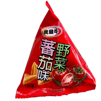 Image Cornsnack Mini Packet 我最牛-番茄野菜 (小包装) 23grams