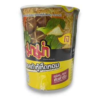 Image Vegetarian Tofu and Shiitake instant CUP Noodles MAMA 泰国杯面 