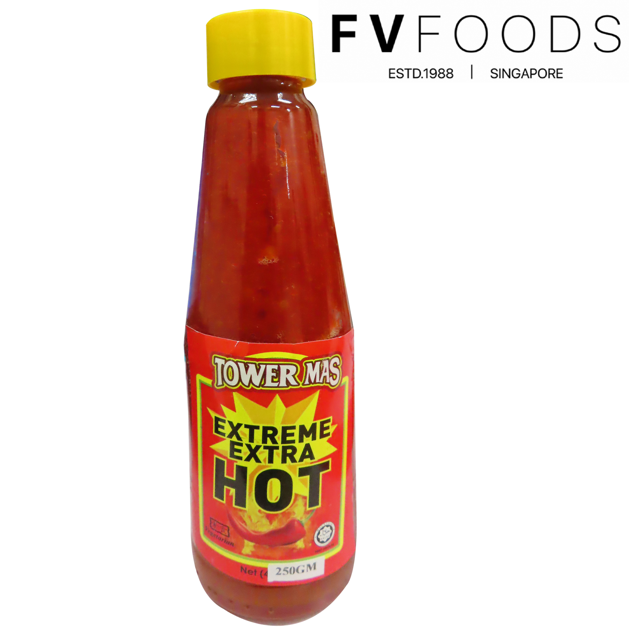 Image Tower Mas Extreme Extra Hot Chili 金塔 - 特辣辣椒 250grams