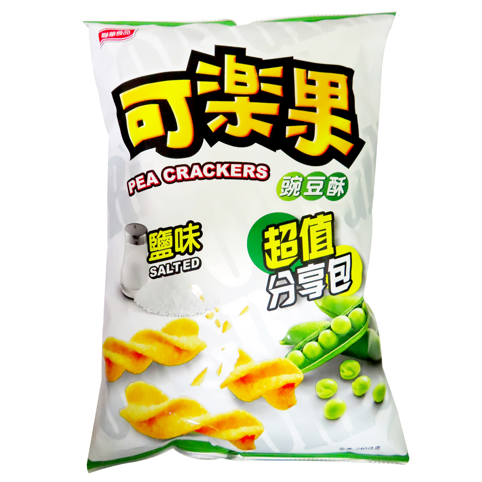 Image Salted Pea Crackers 联华 - 盐味可乐果（大 / 分享包） 240grams