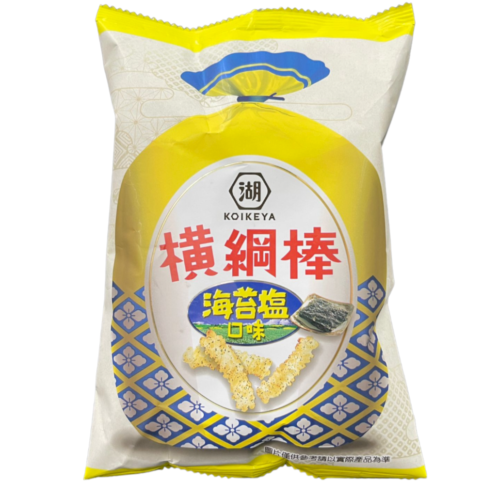 Image Koikeya Seaweed crackers 横纲棒海苔盐 44 grams